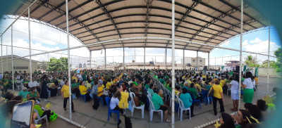 Assembleia da União Feminina Missionária de Pernambuco em Nazaré da Mata PE. Presença dos Diáconos.